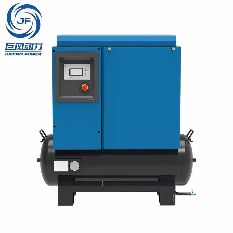 8-16bar 10hp 220v 引換可能な単相恒常磁気螺旋式空気圧縮機 490~980L/min 流出量