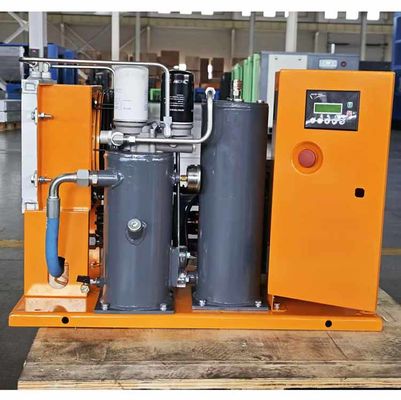 2イン1 小型 4kW 8bar 統合式冷却式スクリューエアコンプレッサー